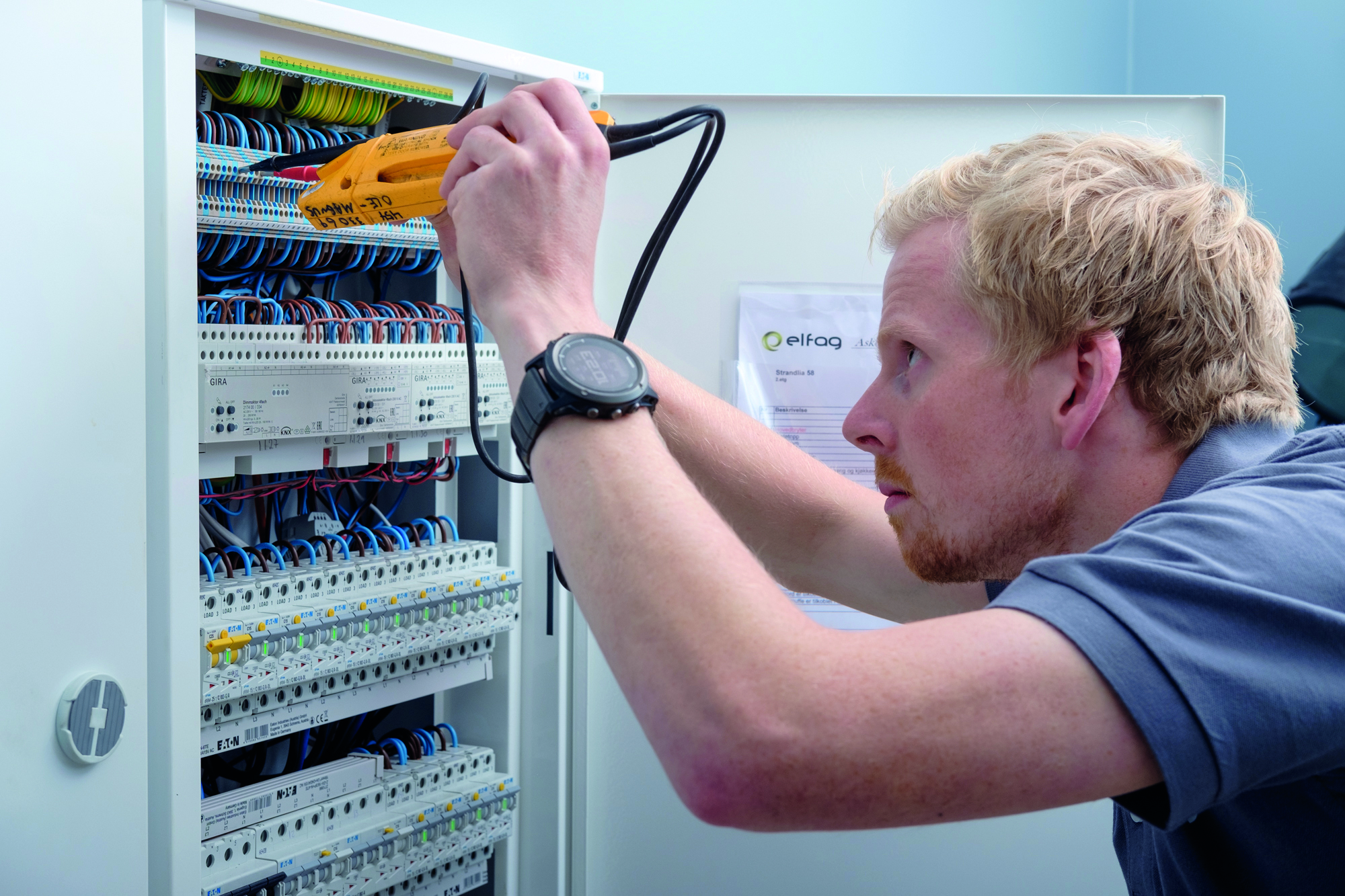 El-tavle installert av Foss Elektro